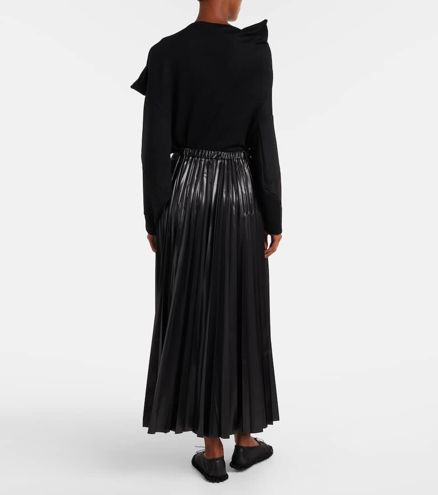 Jersey maxi skirt