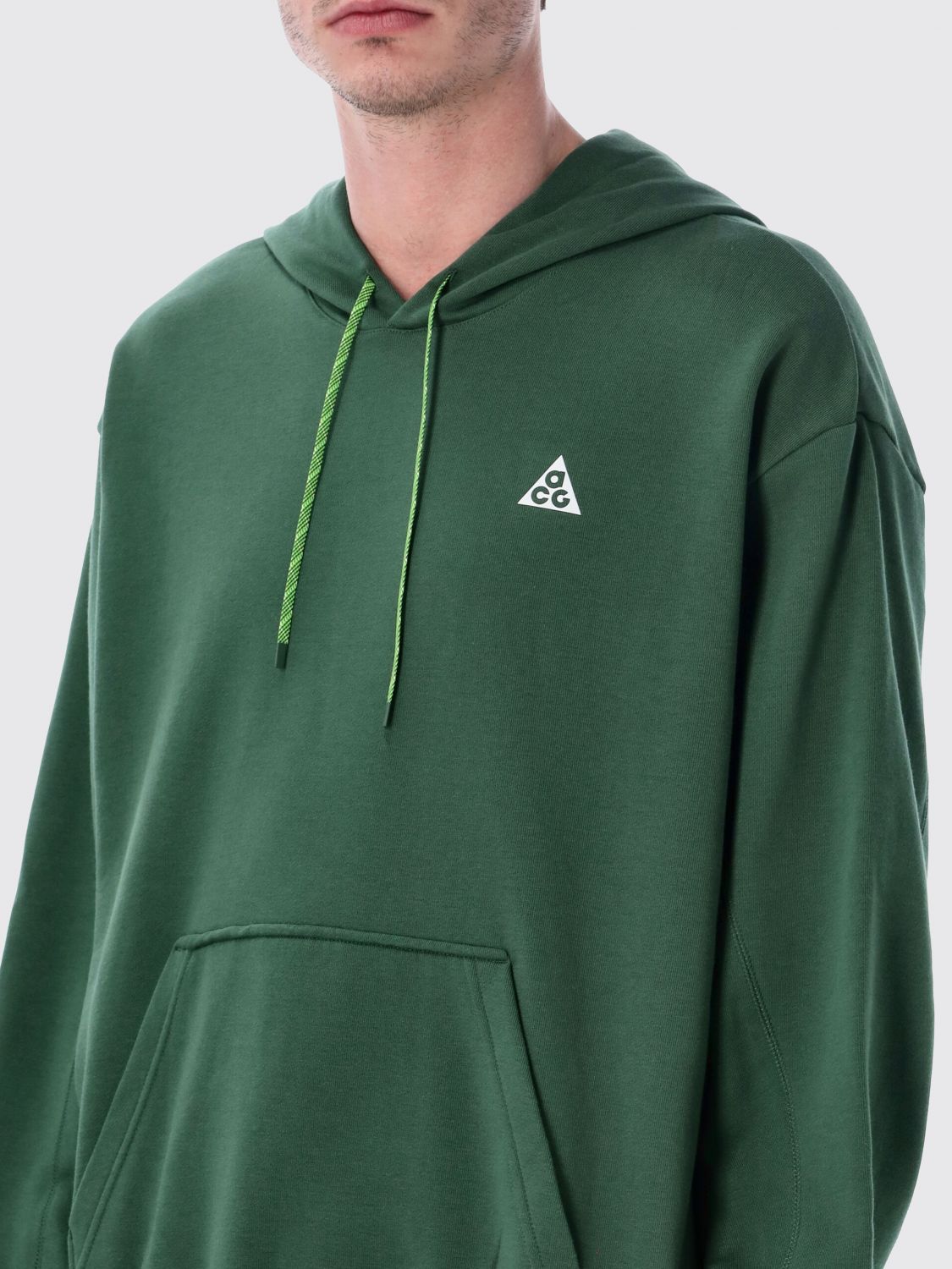 Sweatshirt Men color Green