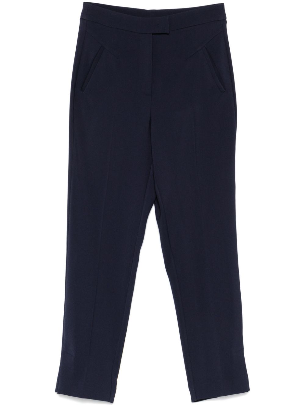 Fly-motif trousers - Blue