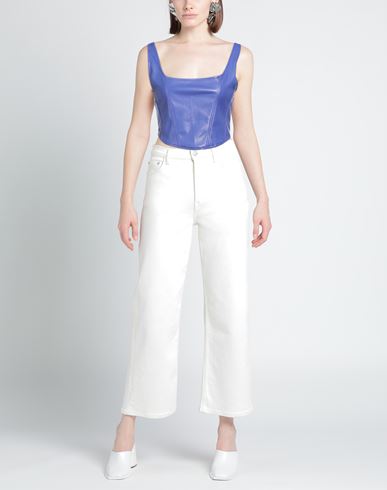 The Lulù Woman Top Purple Size L Polyurethane, Polyester