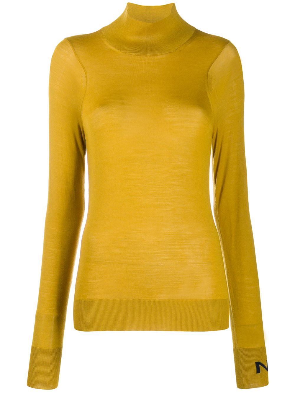 Turtle neck jumper - Yellow