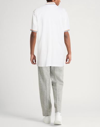 Man Polo shirt Off white Size 3XL Cotton