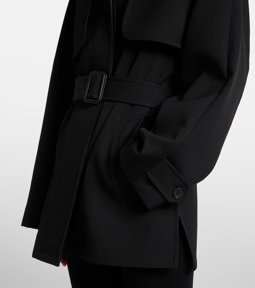 Usuaia belted virgin wool jacket