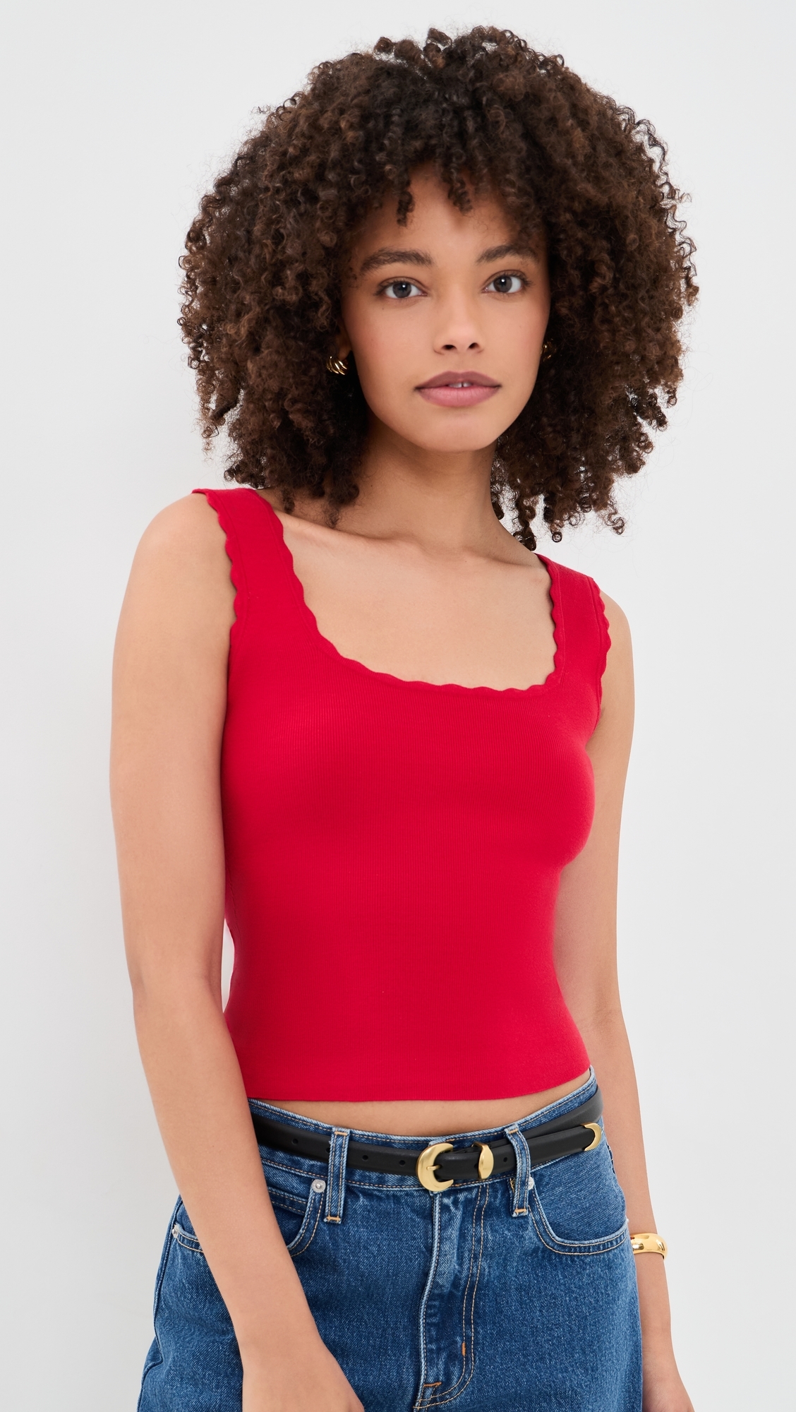 Flore Tank Tomato