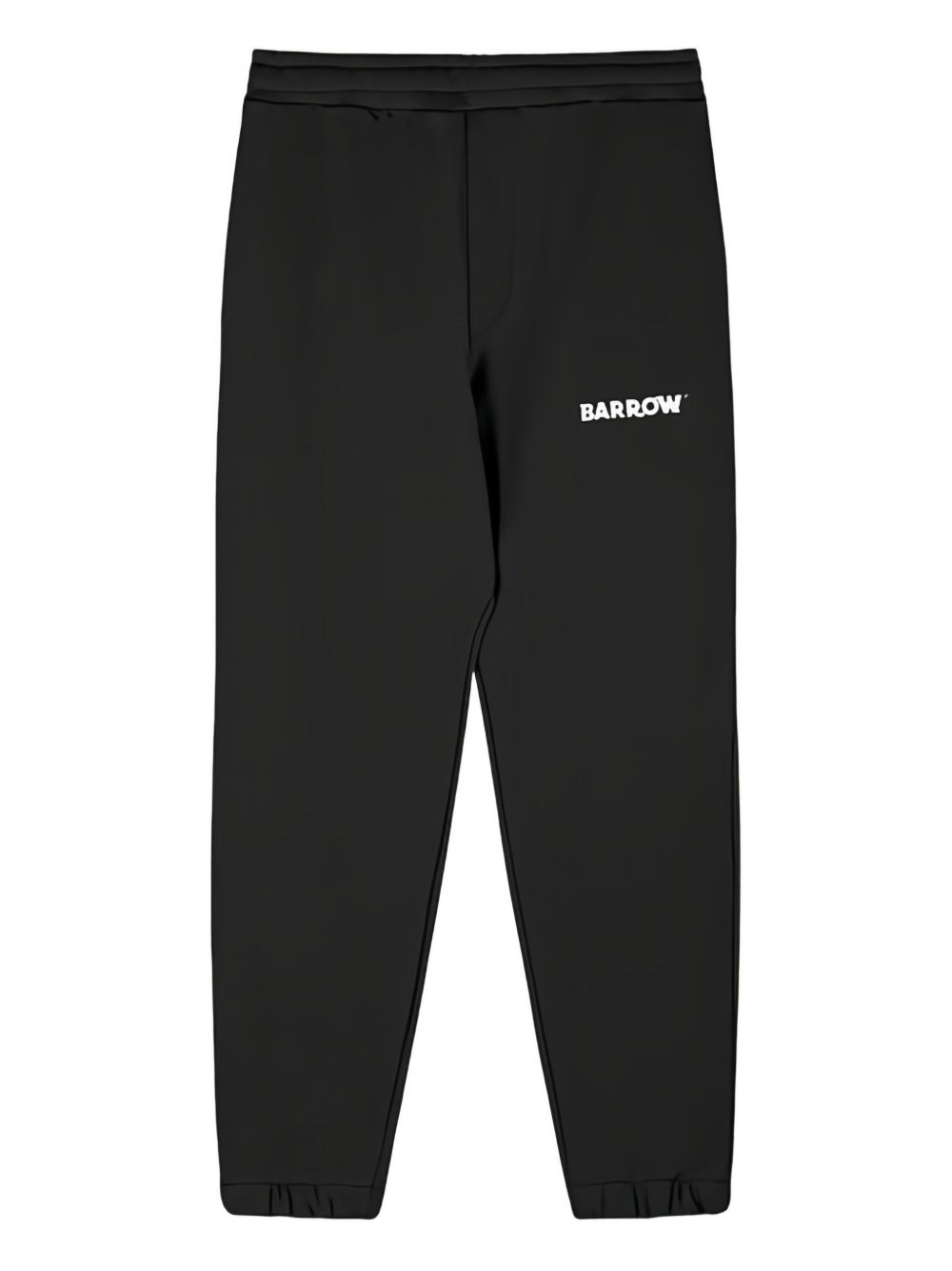 Logo-embroidered track pants - Black