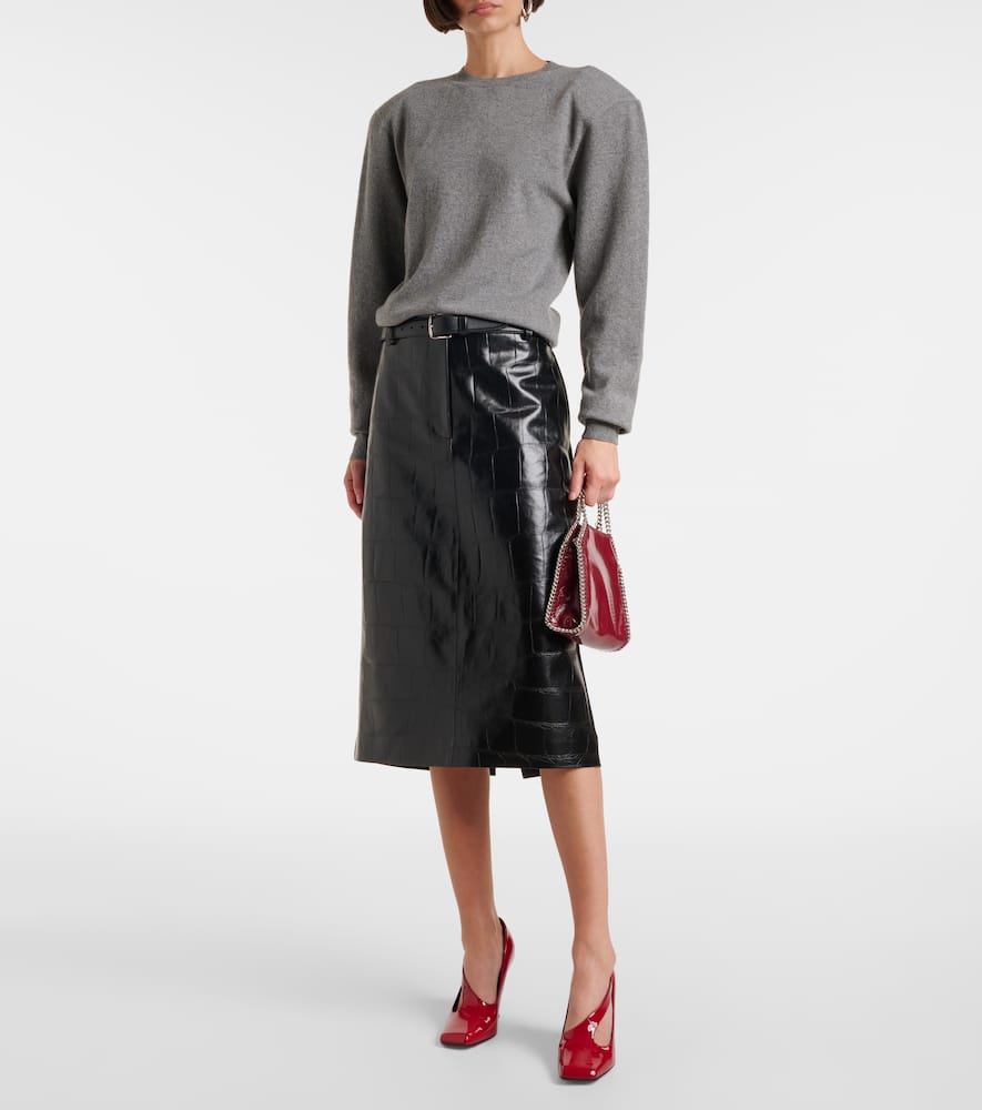 Cashmere and wool sweater