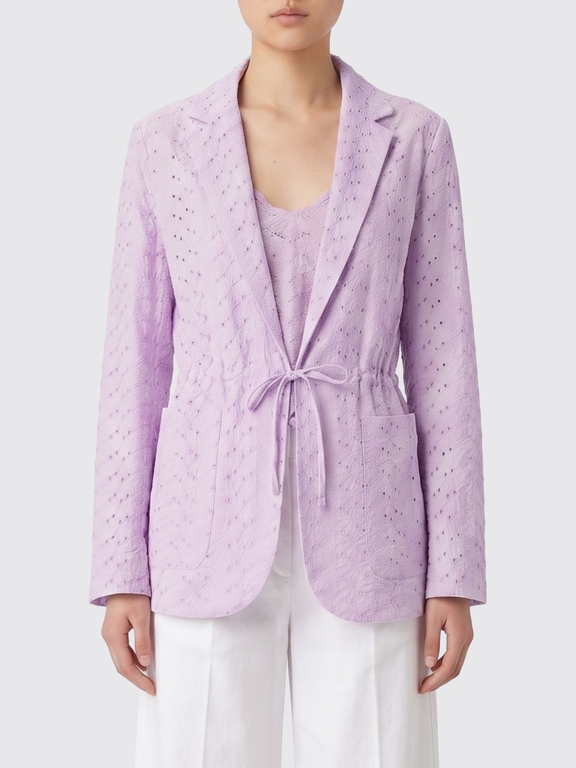 Jacket Woman color Violet