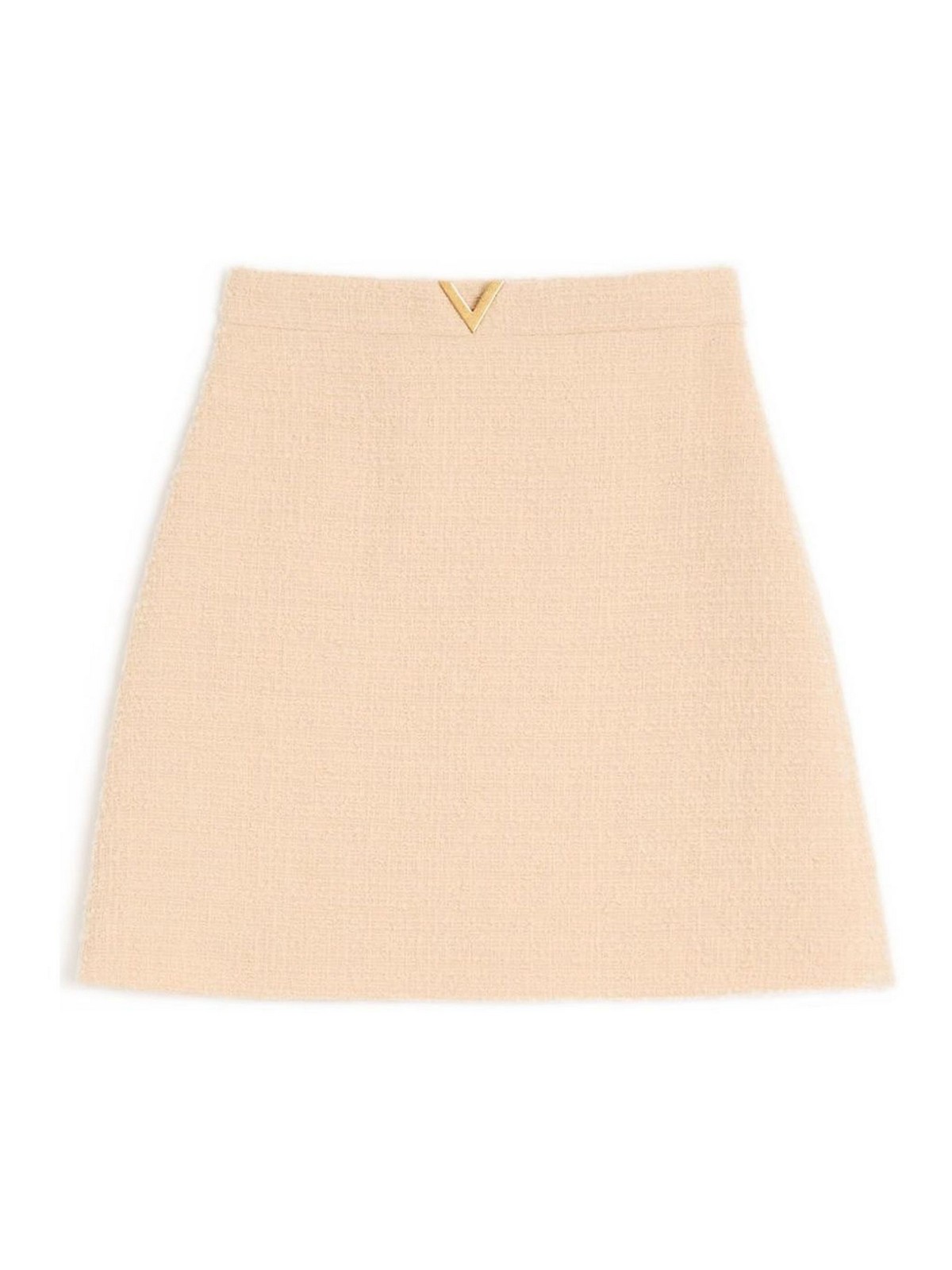 Vlogo Signature Wool Skirt