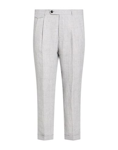 Man Pants Light grey Size 34 Linen