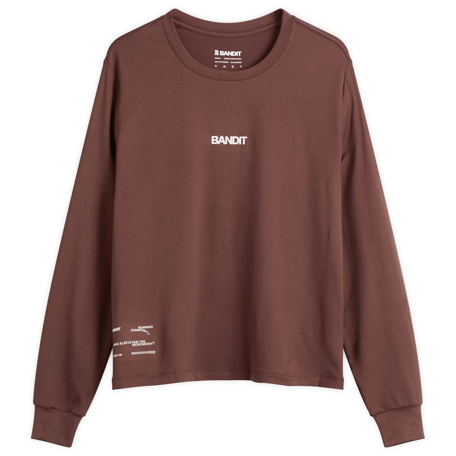 Women's Micromesh™ Long Sleeve Relaxed Women’S T-Shirt Cacao