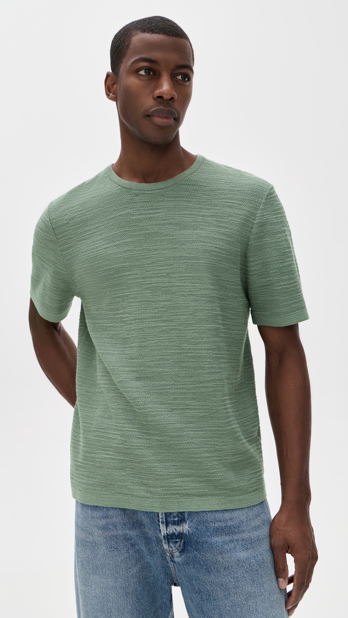 Theo Shirt Silver Sage