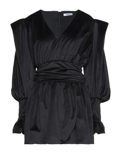 Woman Mini dress Black Size 4 Polyester, Acetate, PBT