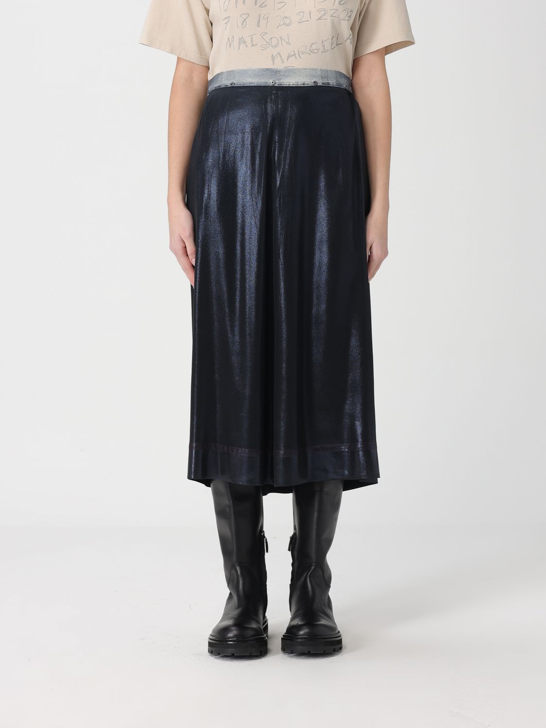 Skirt Woman color Black