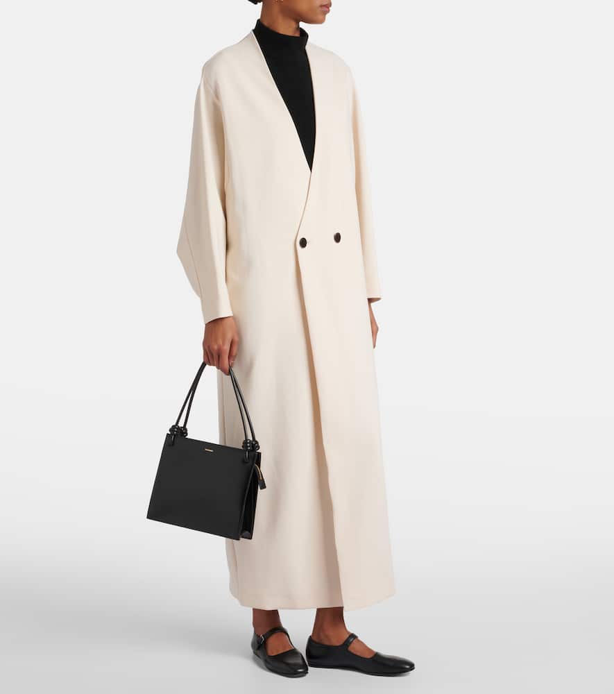 Wool-blend maxi dress