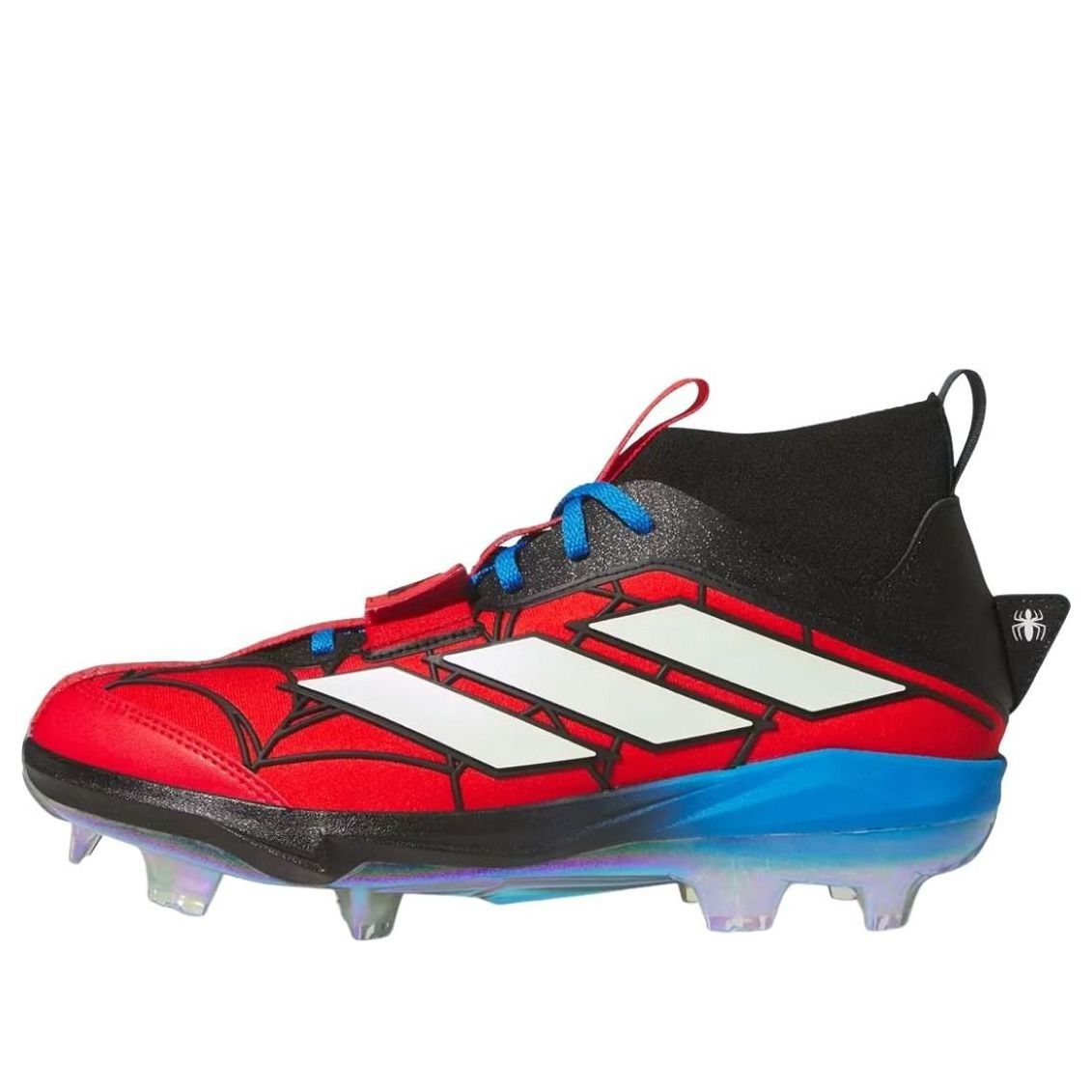 X Marvel x Spider-Man adiZero Edge+ TPU Baseball Cleats 'Burgundy'