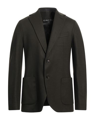 Man Blazer Dark green Size 44 Virgin Wool, Cashmere