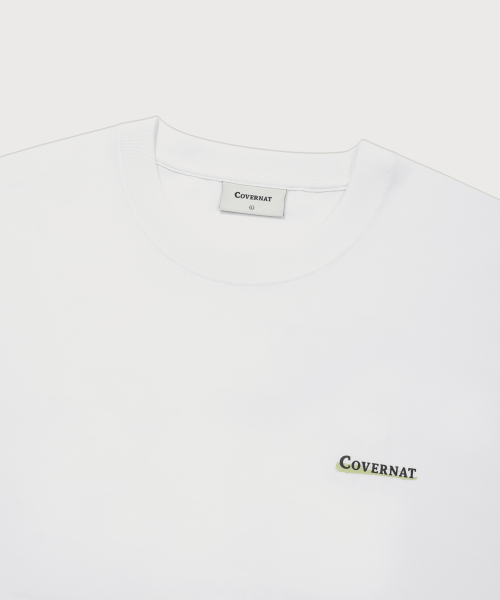 Supima Label Graphic T-Shirt White