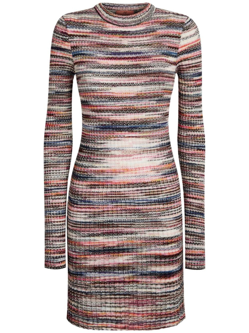 Striped Short Dress