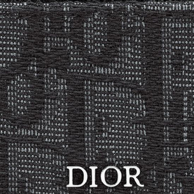 Card Holder 'Black Oblique Jacquard'