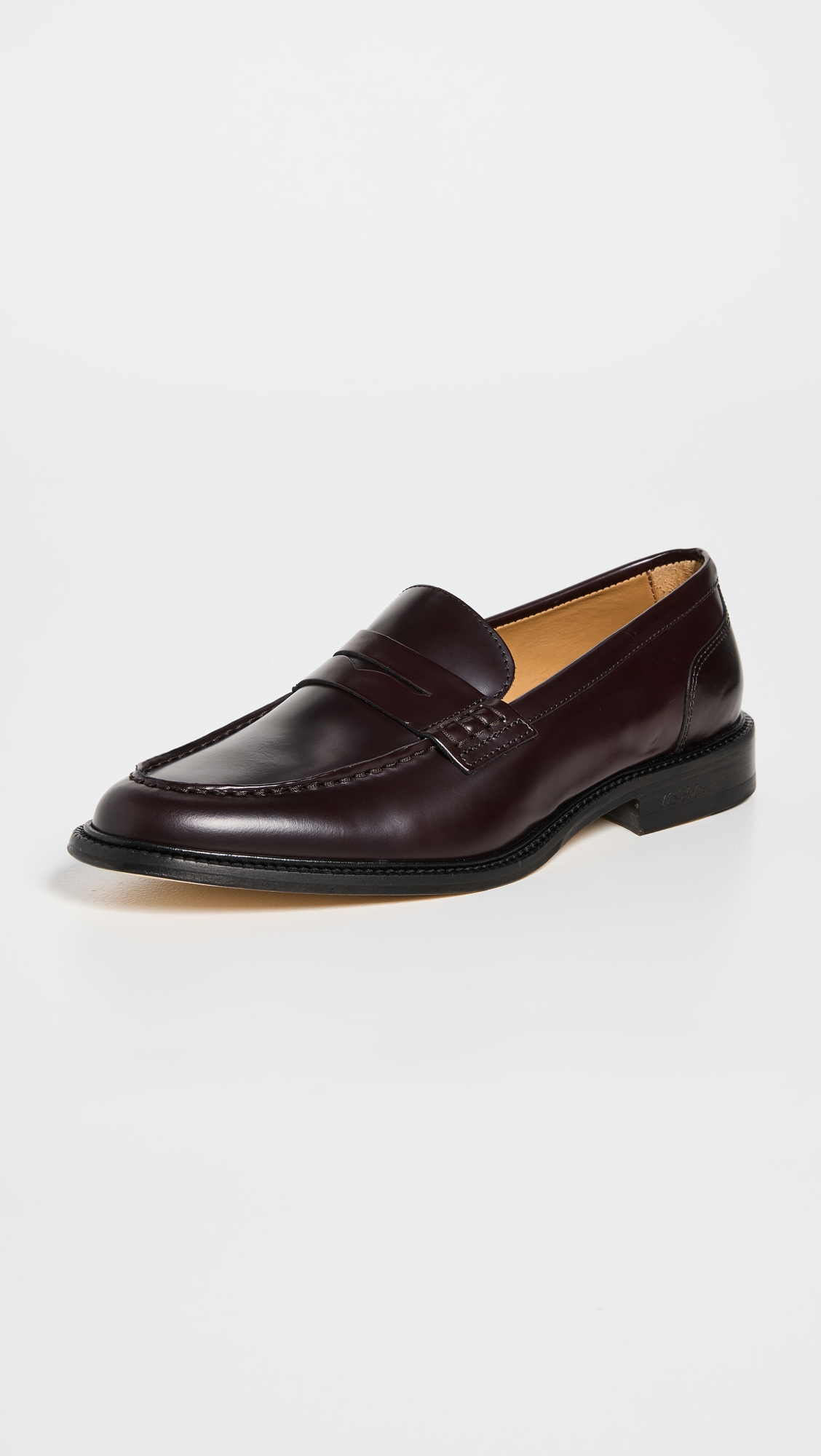 Townee Penny Loafer Brown Polido Leather