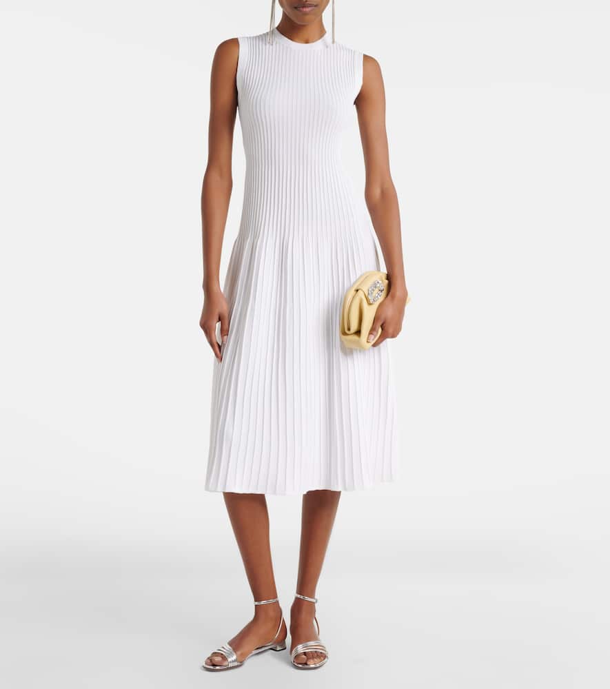 Egizio ribbed-knit midi dress