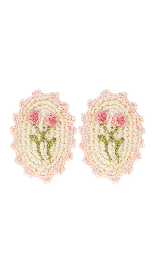Wild Wawa Crochet Clip Set in Pink