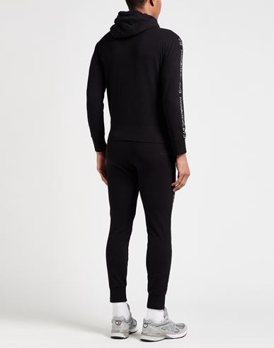 Woman Tracksuit Black Size XXS Cotton, Elastane