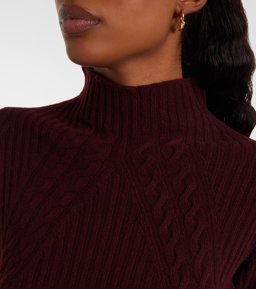 Zelanda wool and cashmere midi dress