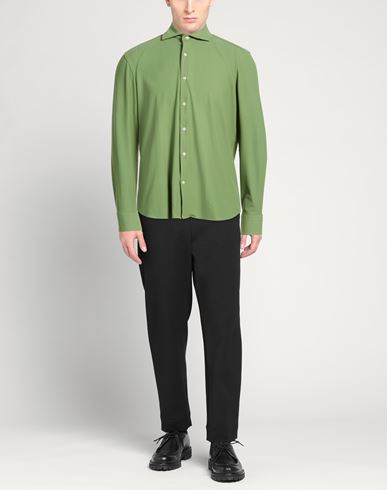 Next Man Shirt Sage green Size 16 Nylon, Elastane