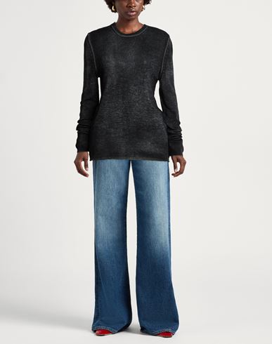 Woman Sweater Black Size L/XL Cashmere