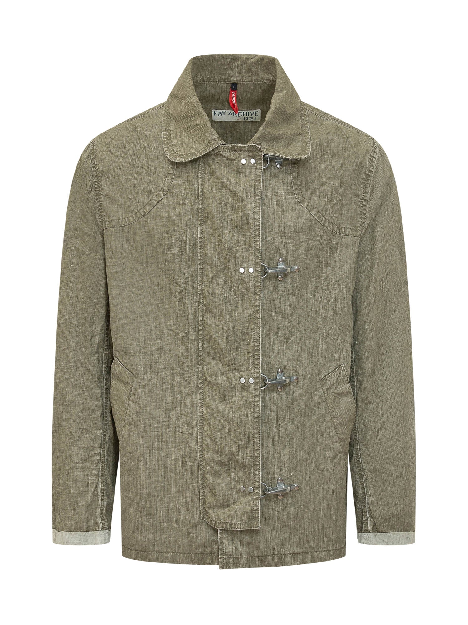Lightweight Archive Jacket with Metallic Accents