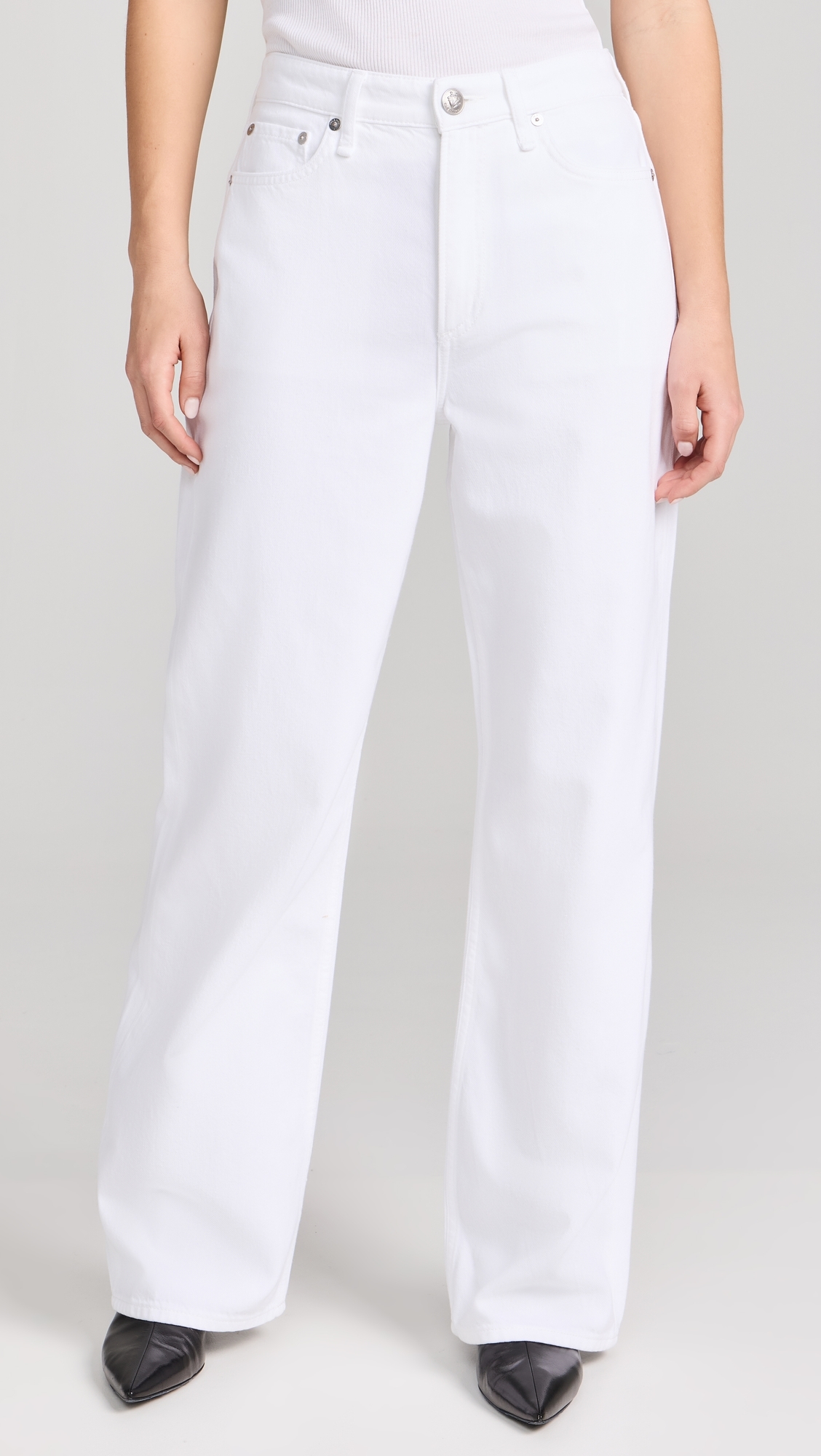 Featherweight Logan Jeans optic whit