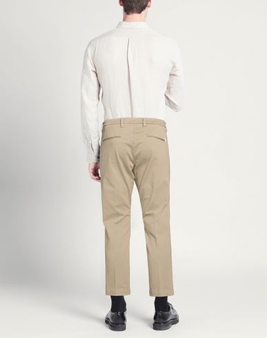 Man Pants Military green Size 30 Cotton, Elastane