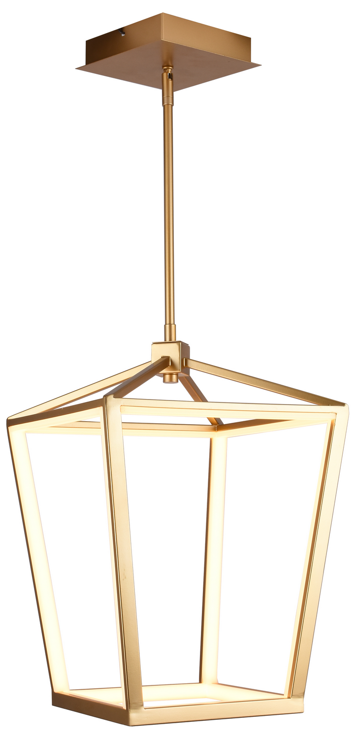 Park Ave. LED Chandelier in Gold