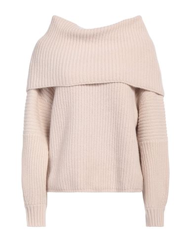 Woman Turtleneck Light pink Size 6 Virgin Wool, Cashmere