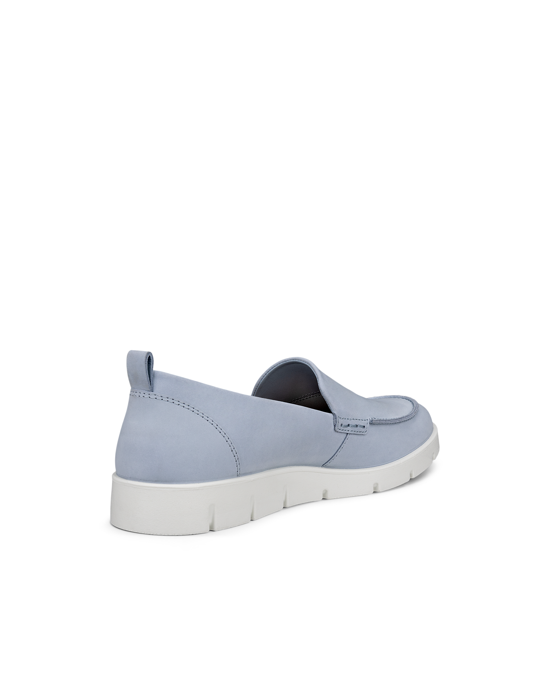 BELLA - Women's Nubuck Loafer - Blue - 36