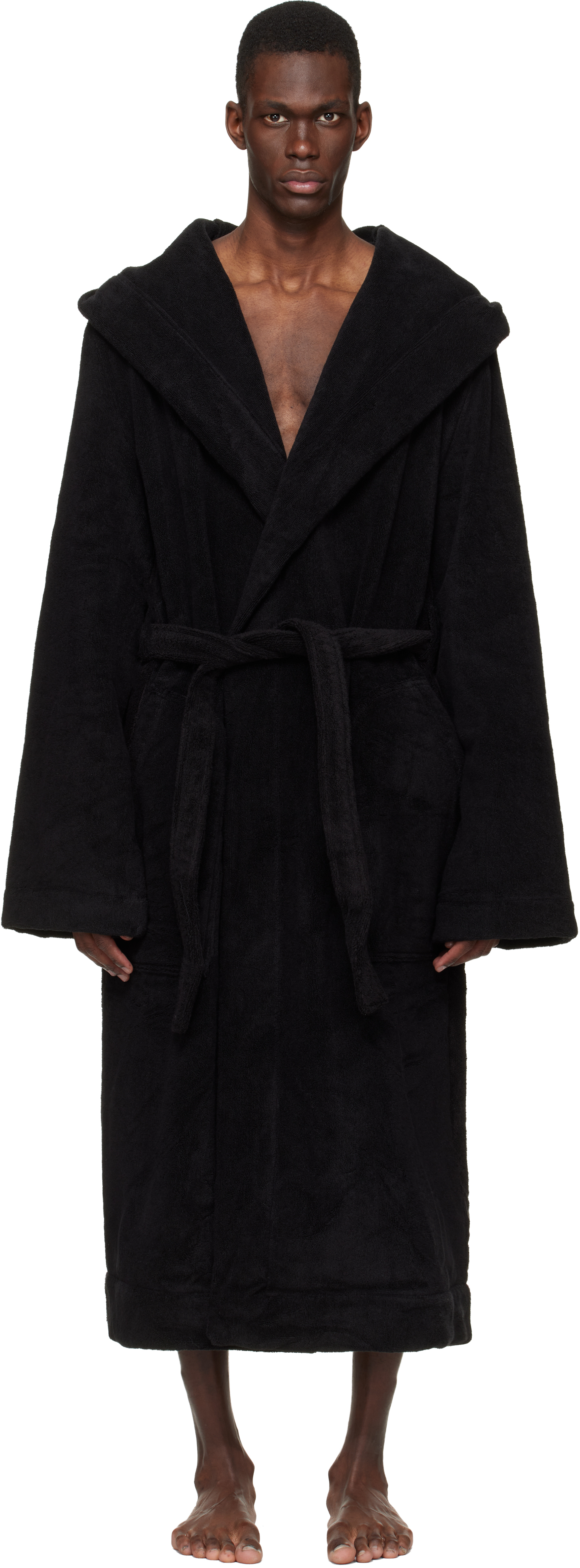 Black Temple Pentagram Bathrobe