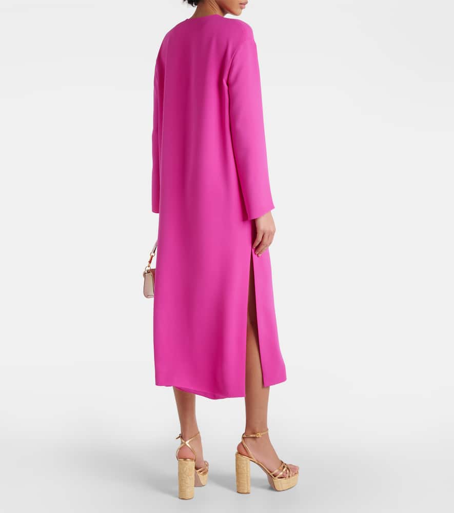 VGold silk kaftan