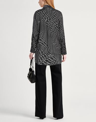 Pinko Woman Shirt Black Size 2 Viscose