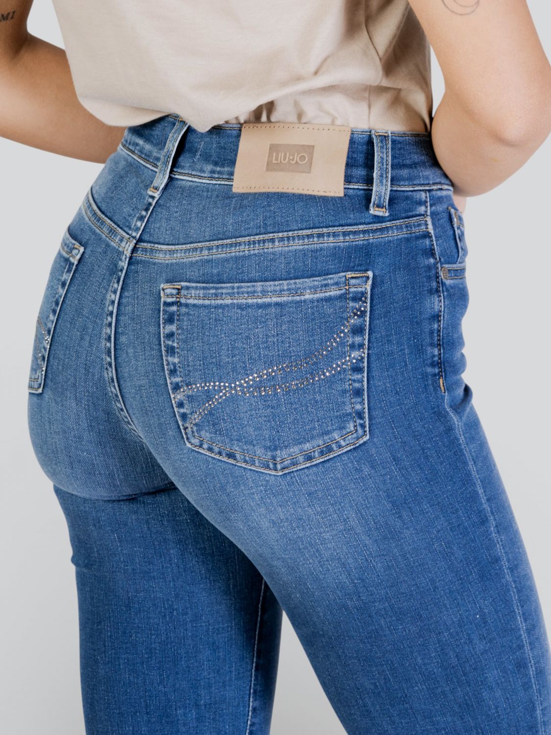 Jeans Woman color Denim