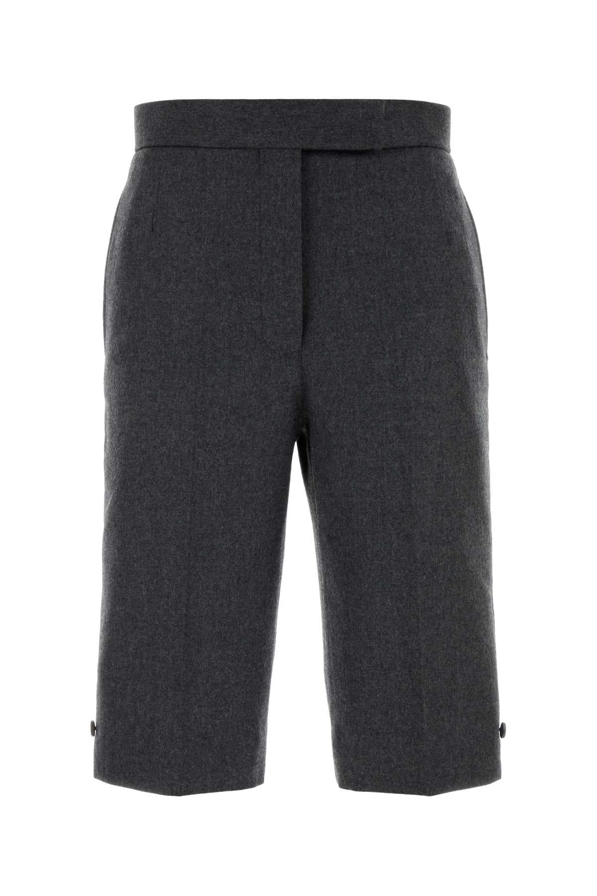 Short Bermuda Shorts — Gray