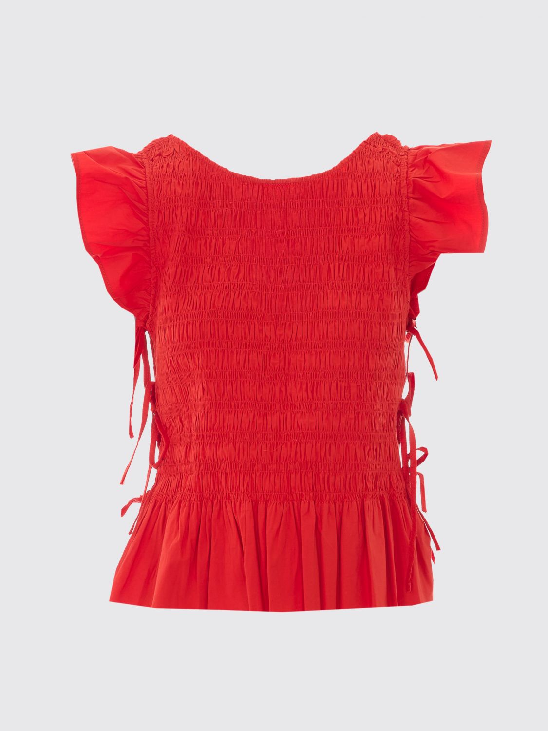 Top Woman color Red