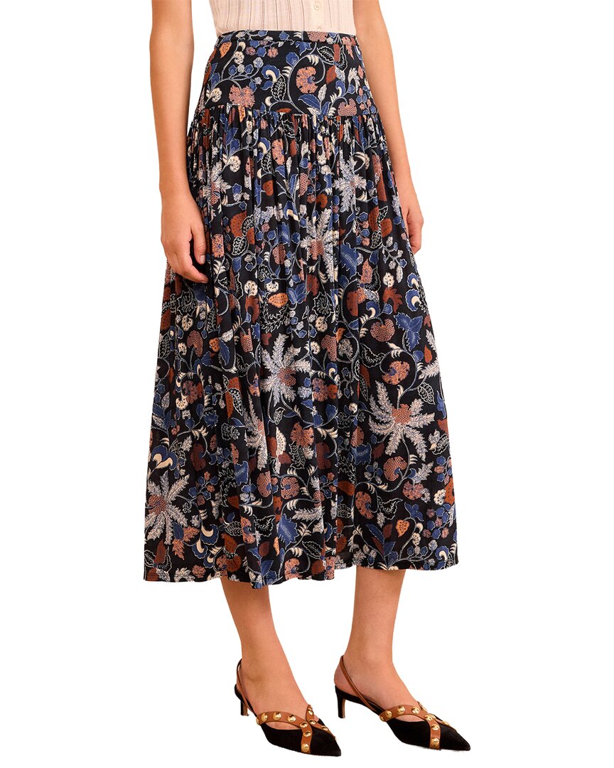 Blanche Pull On Midi Skirt