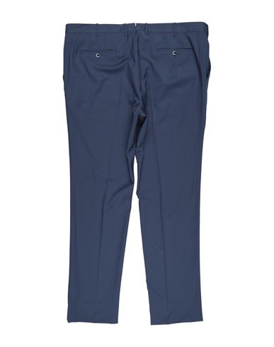 Man Pants Navy Size 44 Wool, Elastane