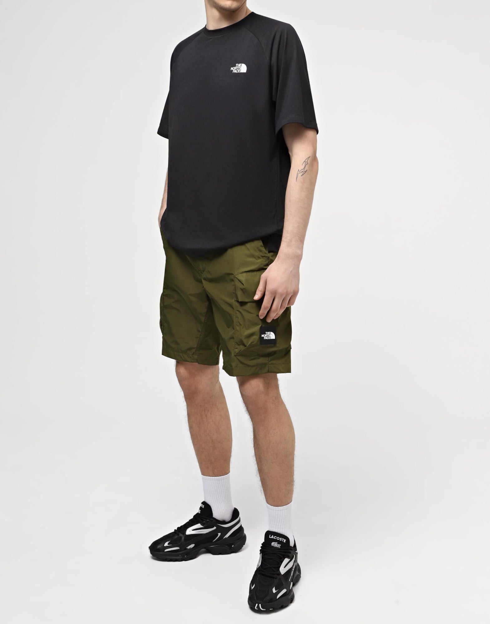 NSE Cargo Shorts — Green