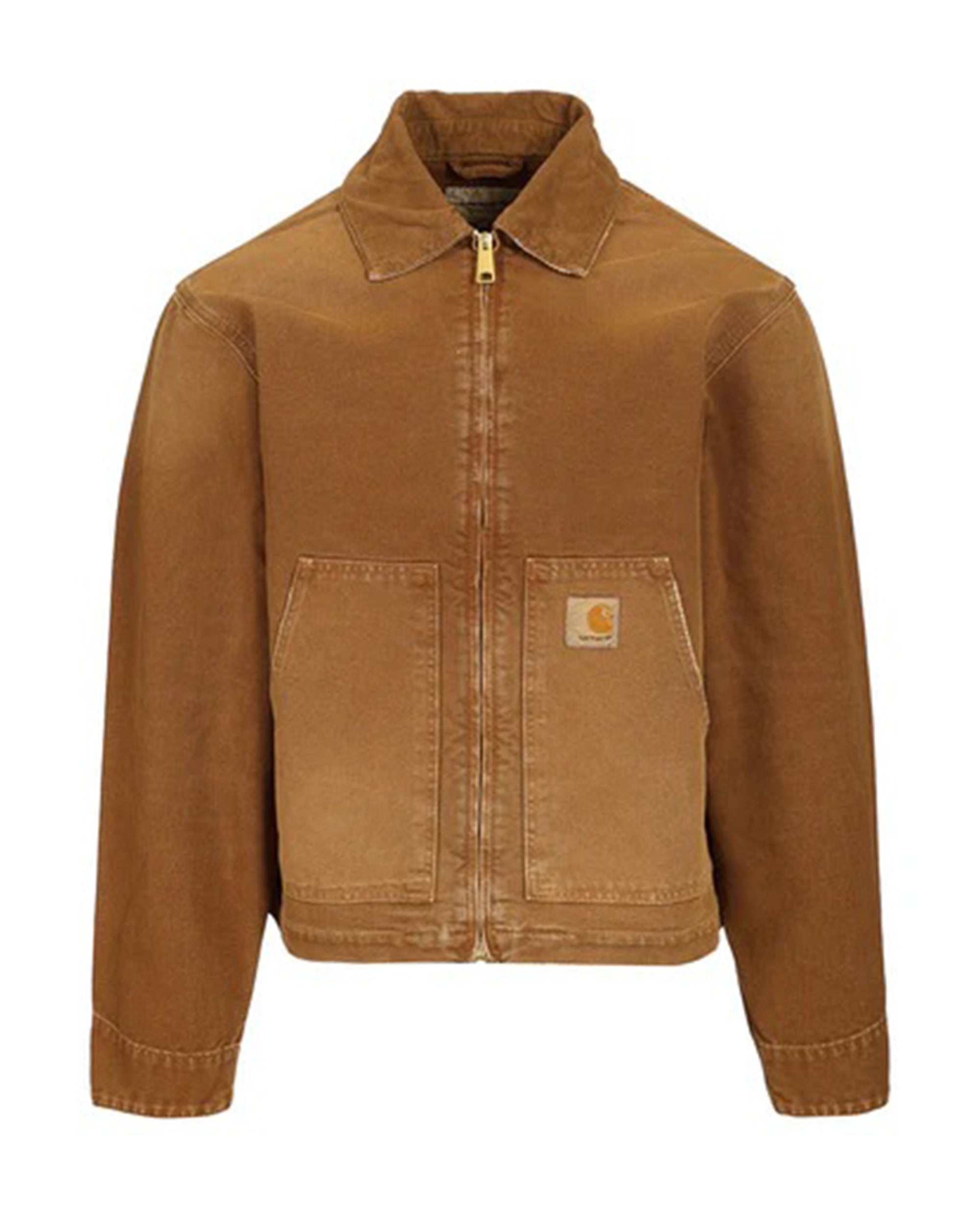 Heavy Dearborn Canvas Jacket — Brown