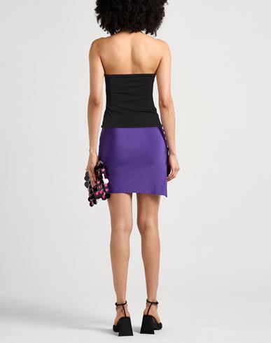 Woman Top Black Size 4 Rayon, Polyamide, Elastane