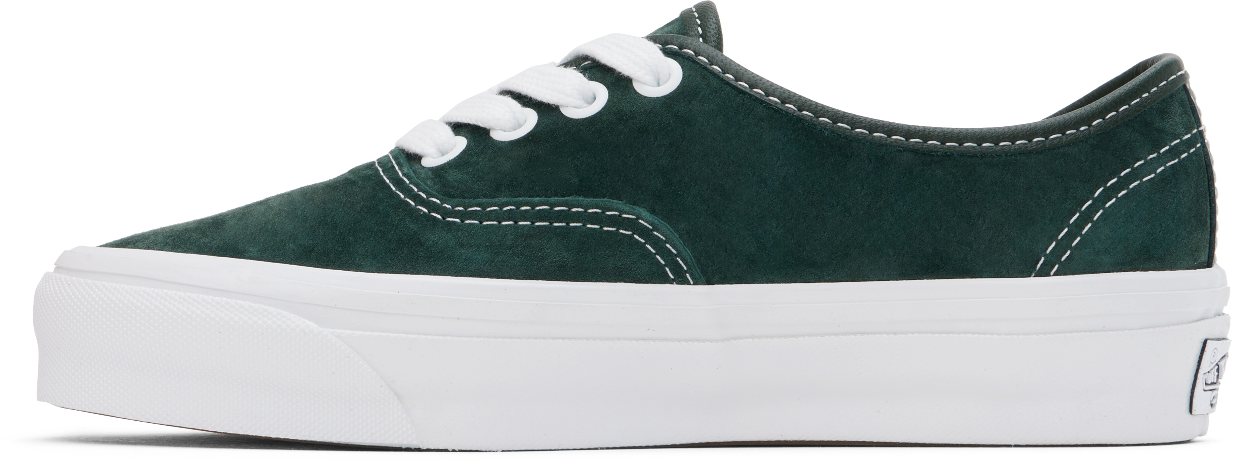 Vans Green Premium Authentic 44 Suede Sneakers