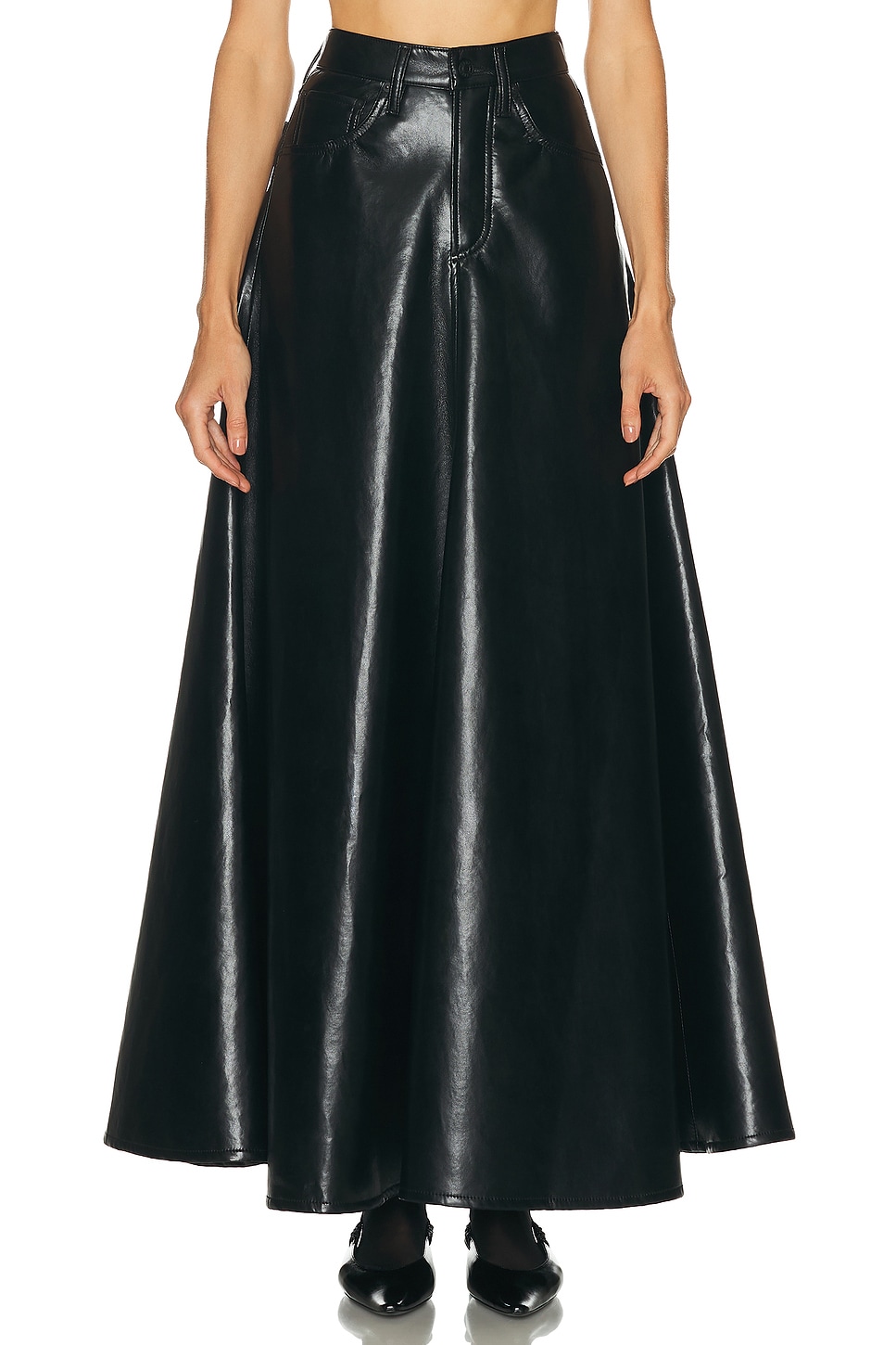 AGOLDE Odin Skirt in Black