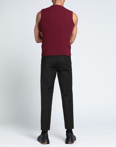 Man Pants Black Size 28 Cotton, Elastane